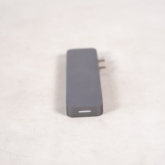 Hyper Drive Duo Hub 7-in-2 USB-C Docking Station Macbook Pro Space Gray Silver - Picture 4 of 8